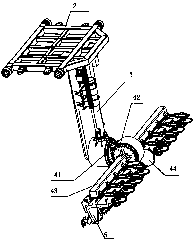 Sitting-type cabin and flight cinema provided with same