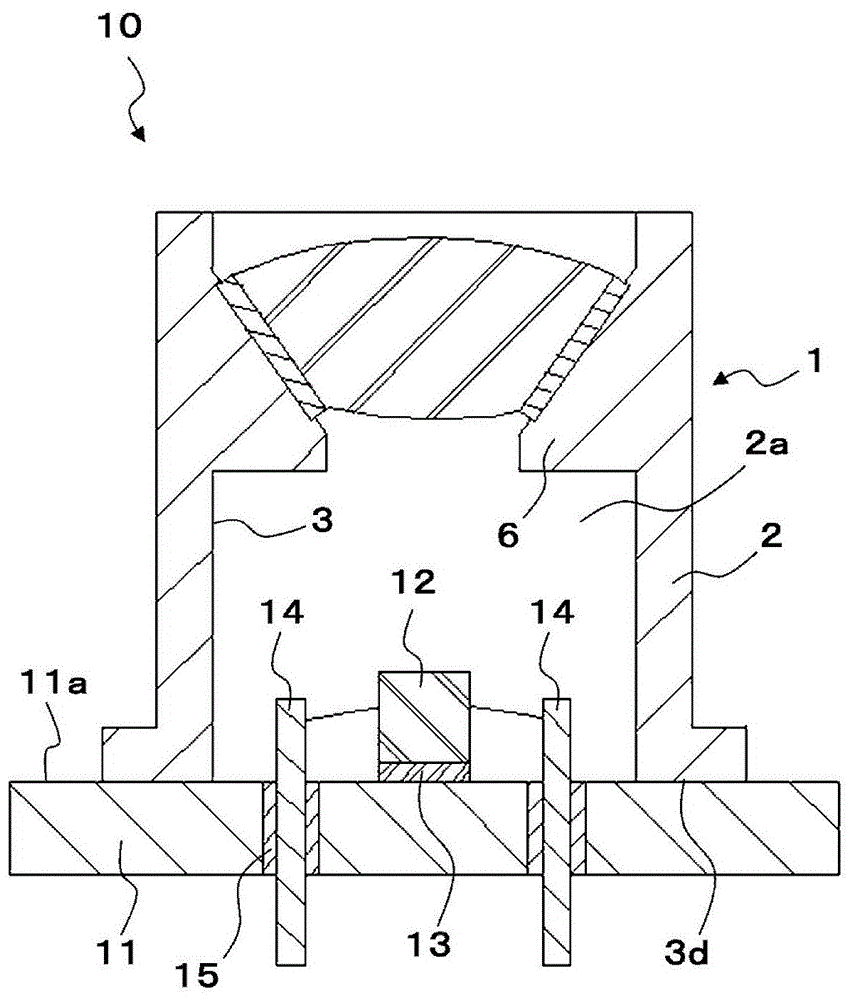Optical element with lens barrel and manufacturing method thereof