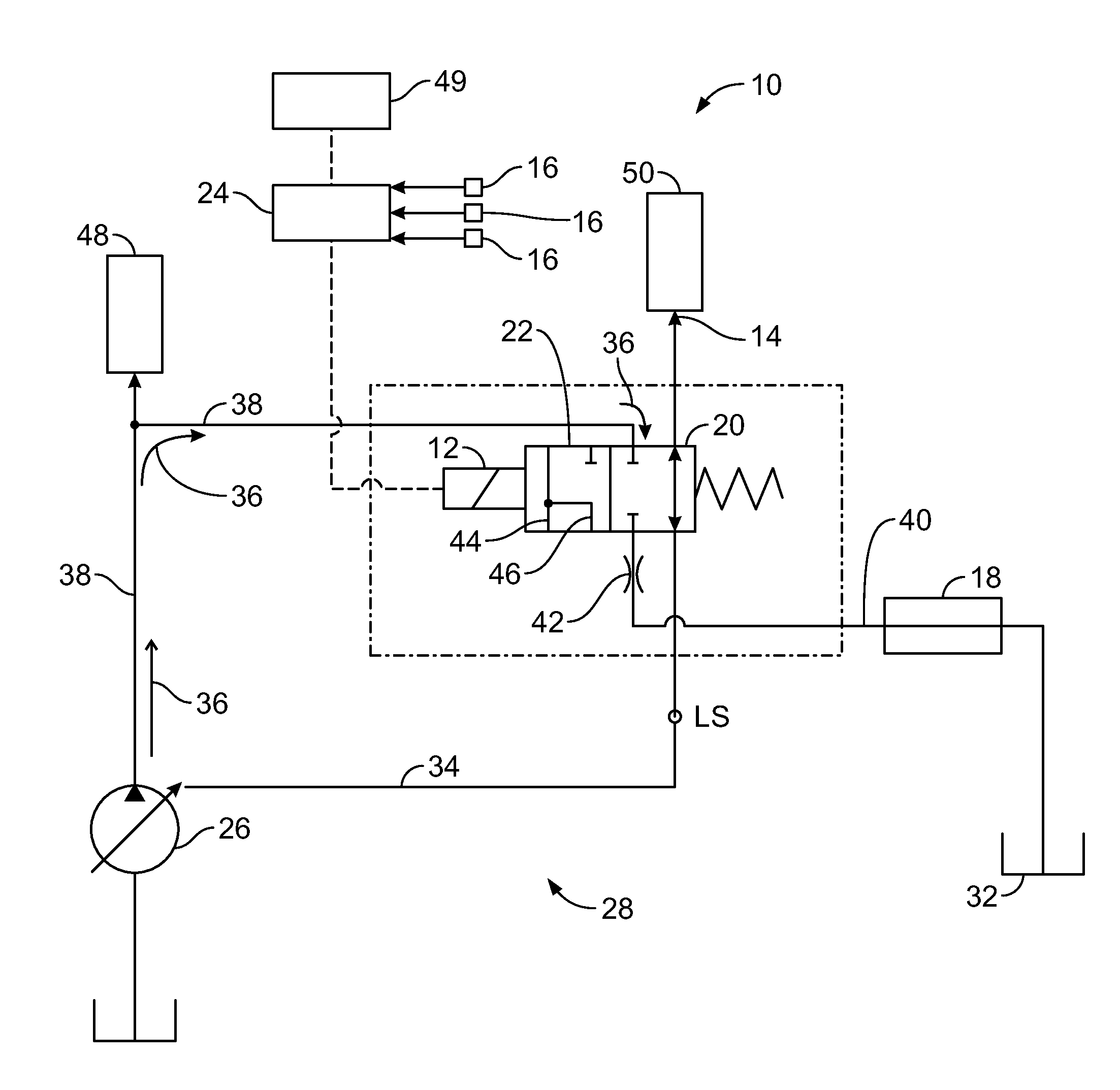 Work vehicle fluid heating system