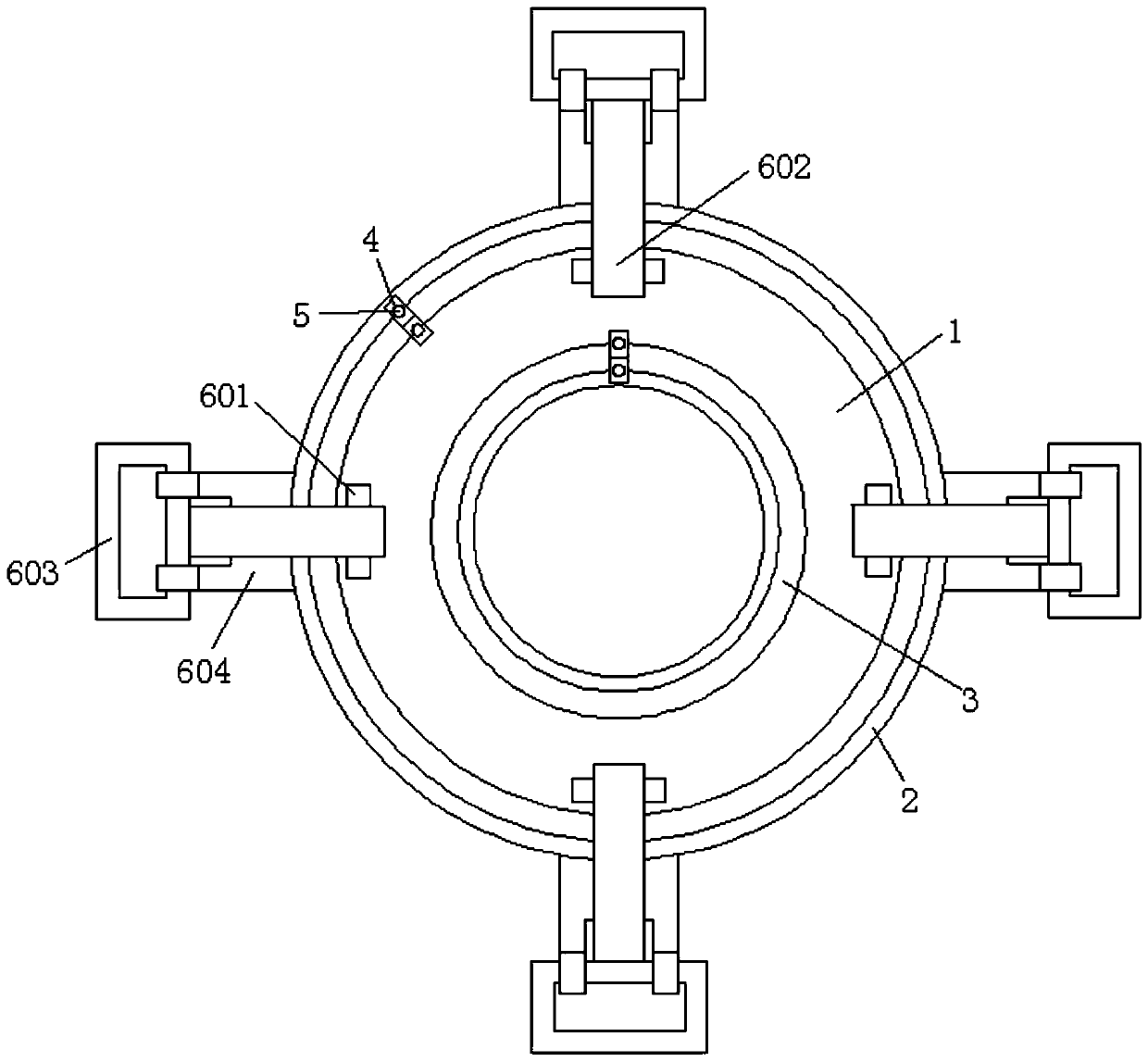 A play swimming ring that can be adjusted and used in the process of children's growth