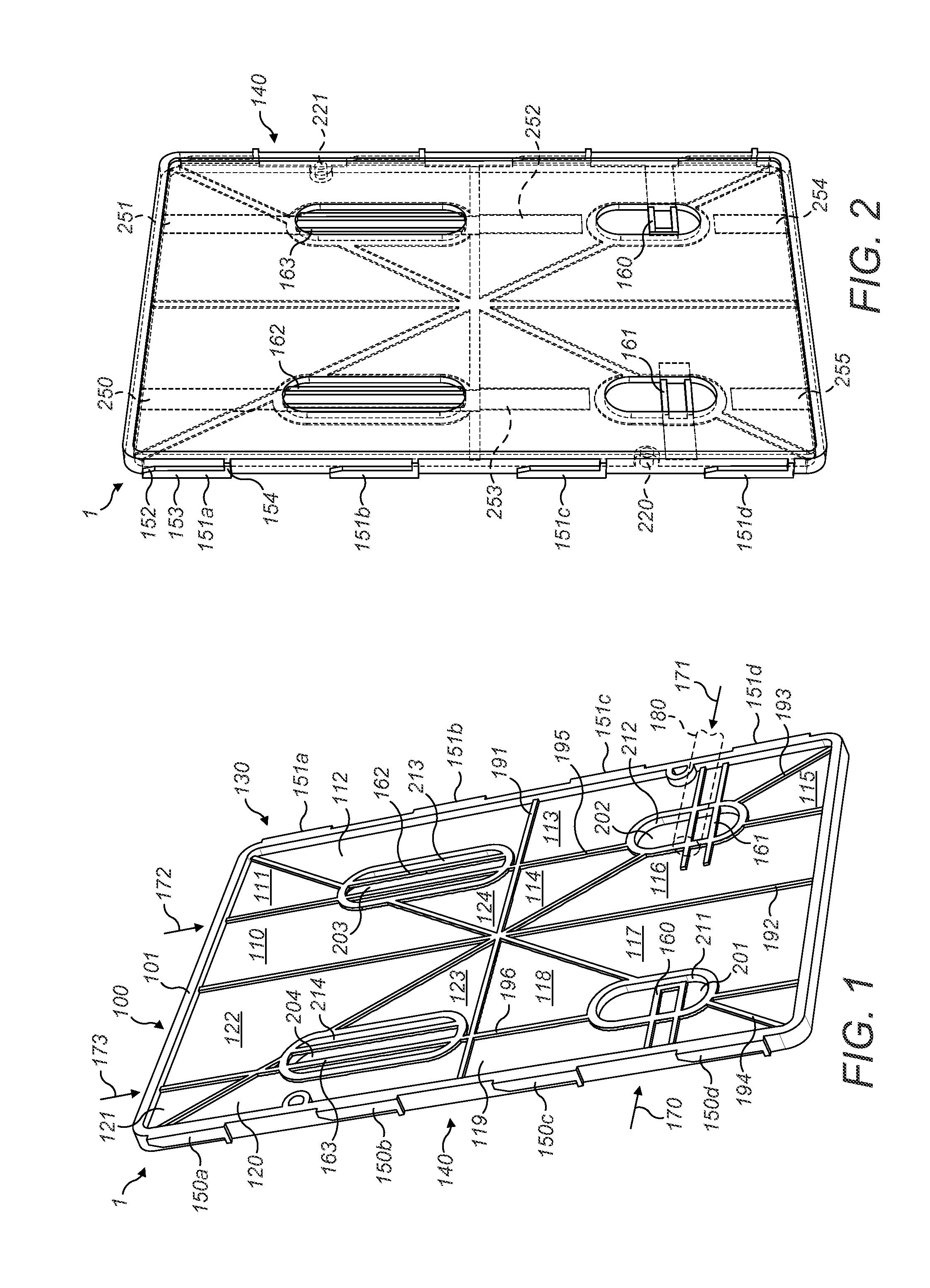 Mounting device for plumbing or electrical equipment