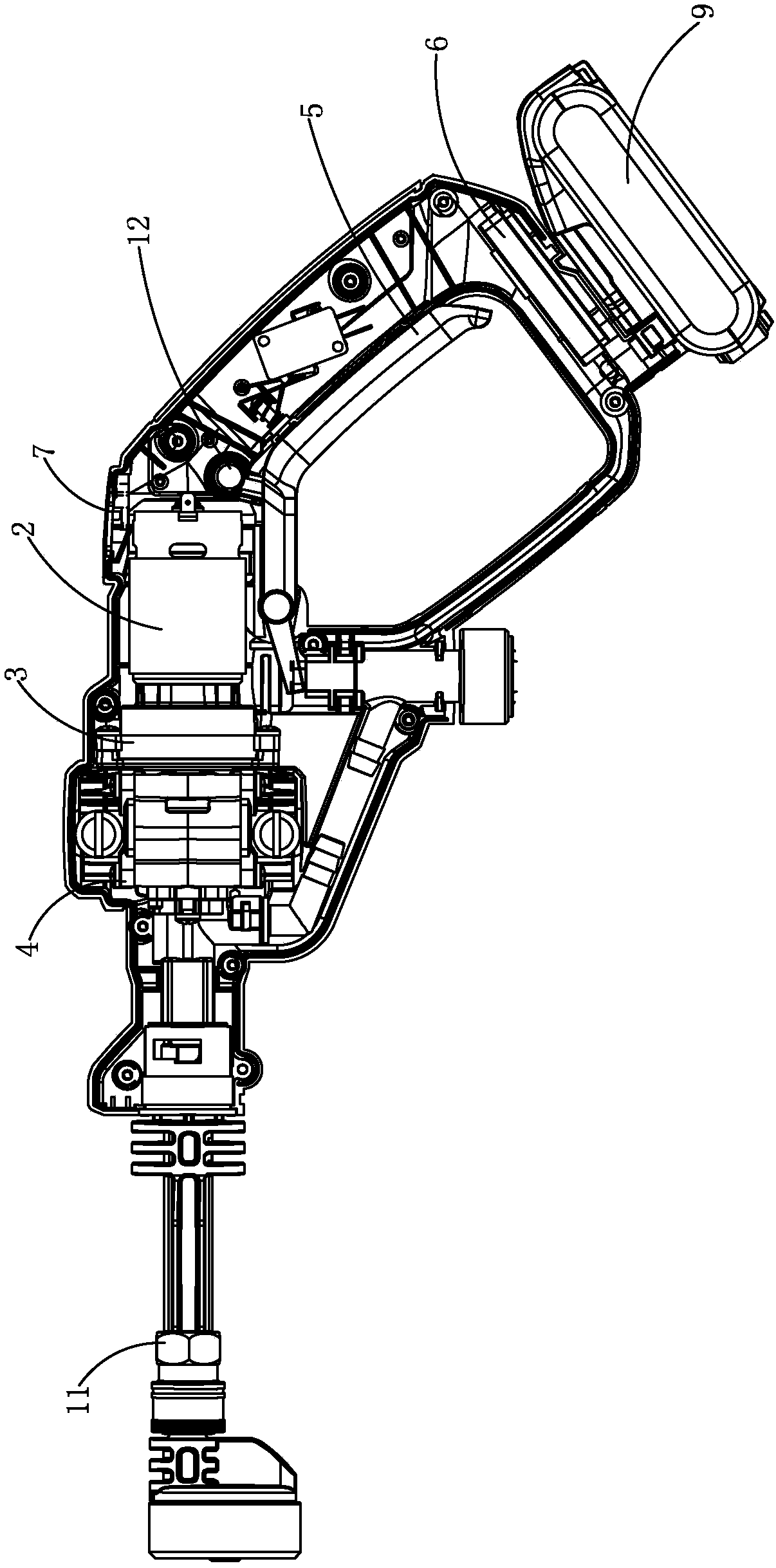 High-pressure cleaning machine and assembly thereof