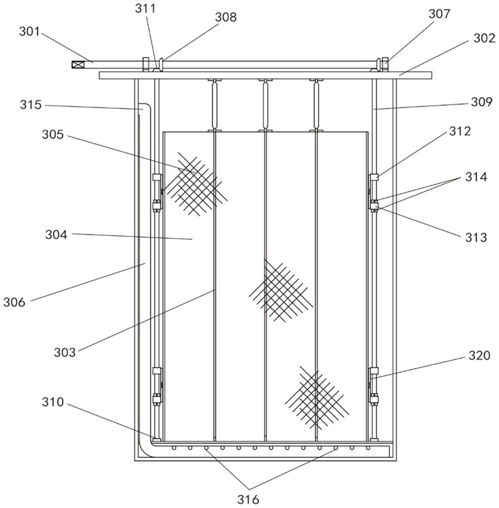 An expansion electrode applied to aluminum foil linkage energizing equipment