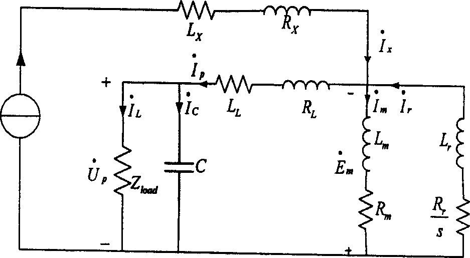 Method for designing and controlling asynchronous motor power generation system of stator duplex winding