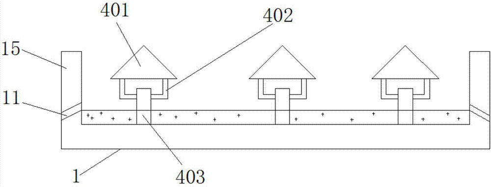 Cable branch box having heat radiation function