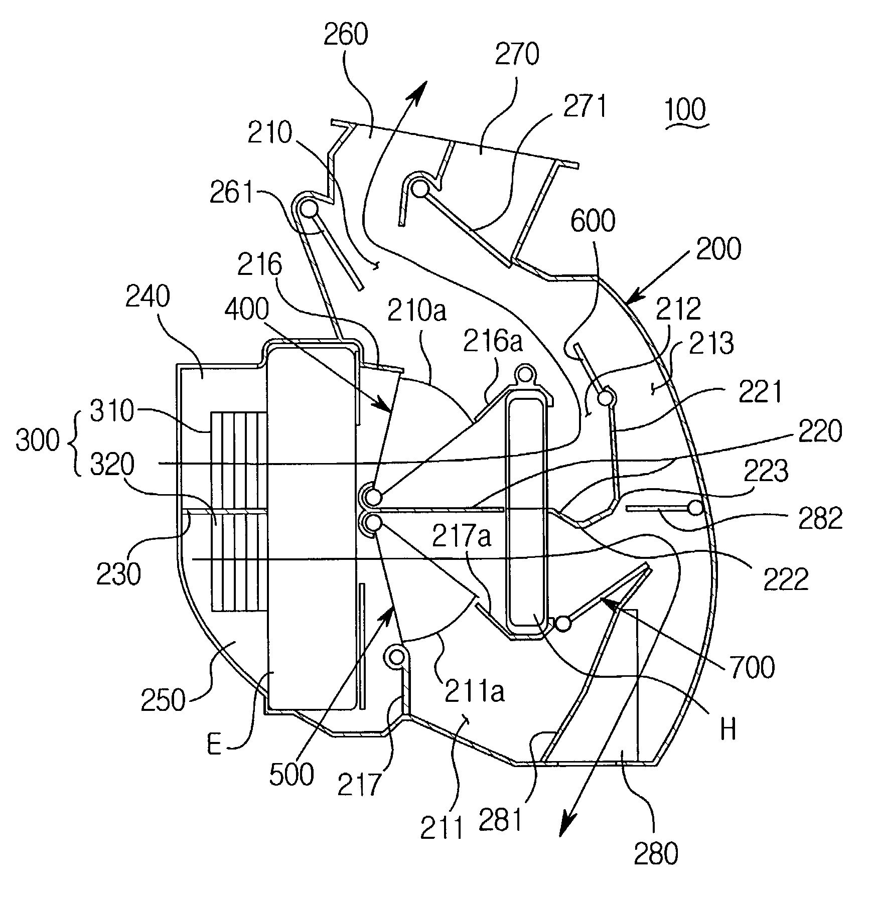 Air conditioning system for a vehicle