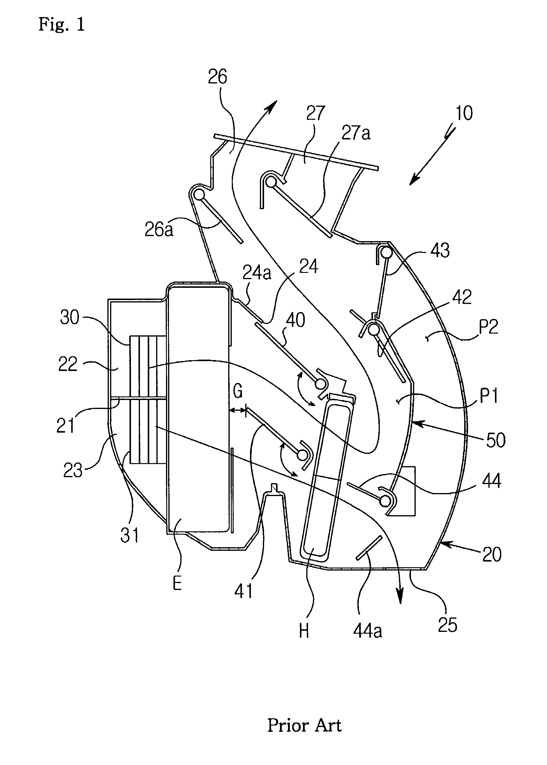Air conditioning system for a vehicle