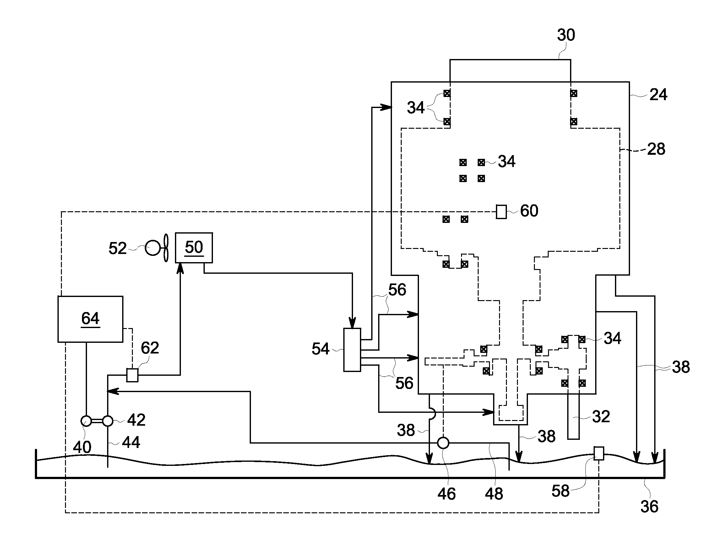 Lubricant supply system and method for controlling gearbox lubrication