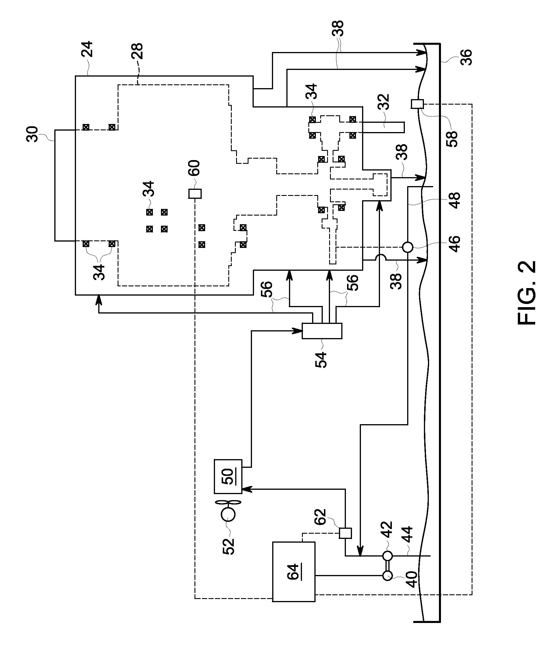 Lubricant supply system and method for controlling gearbox lubrication