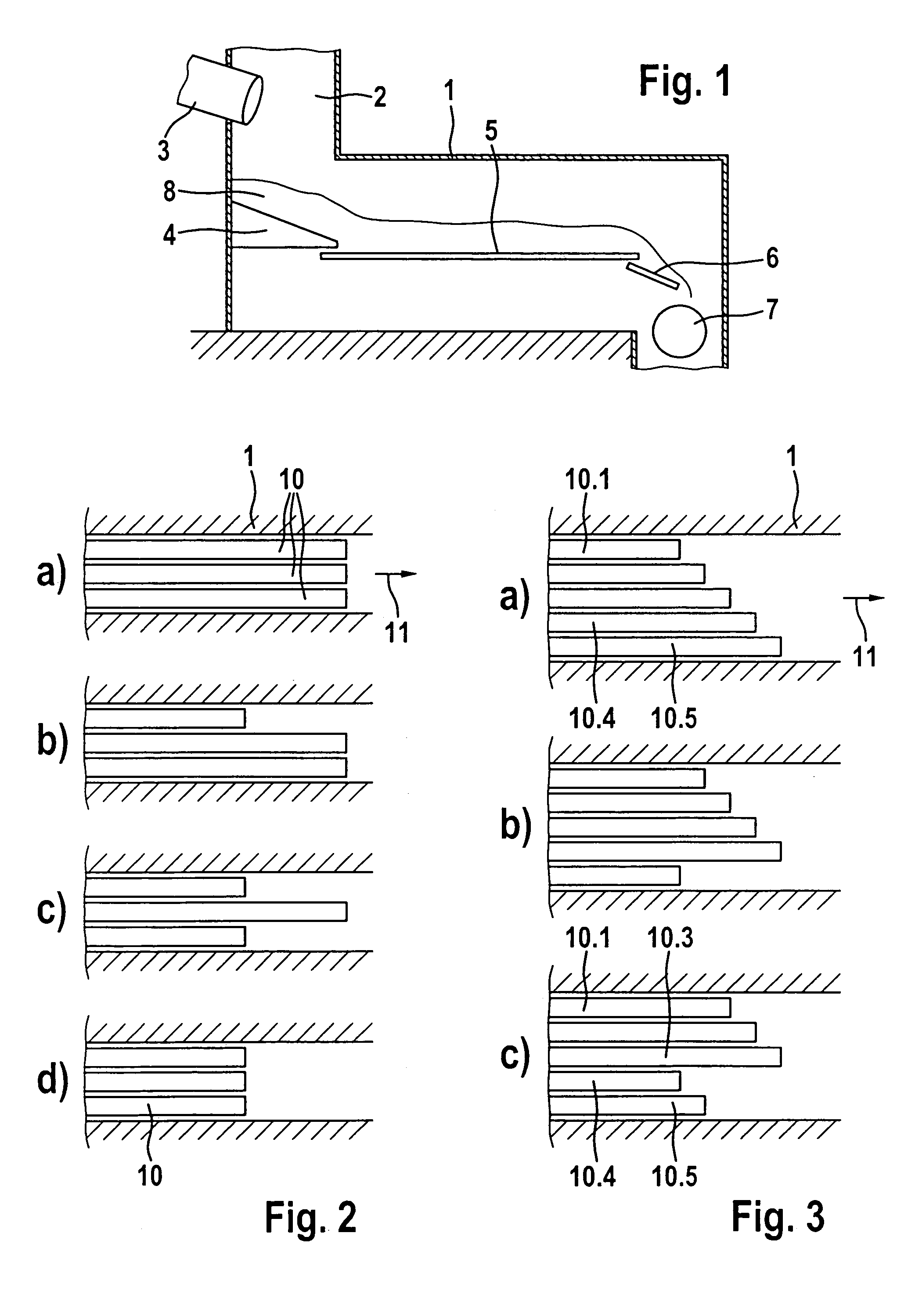 Method and apparatus for treating a layer of bulk material
