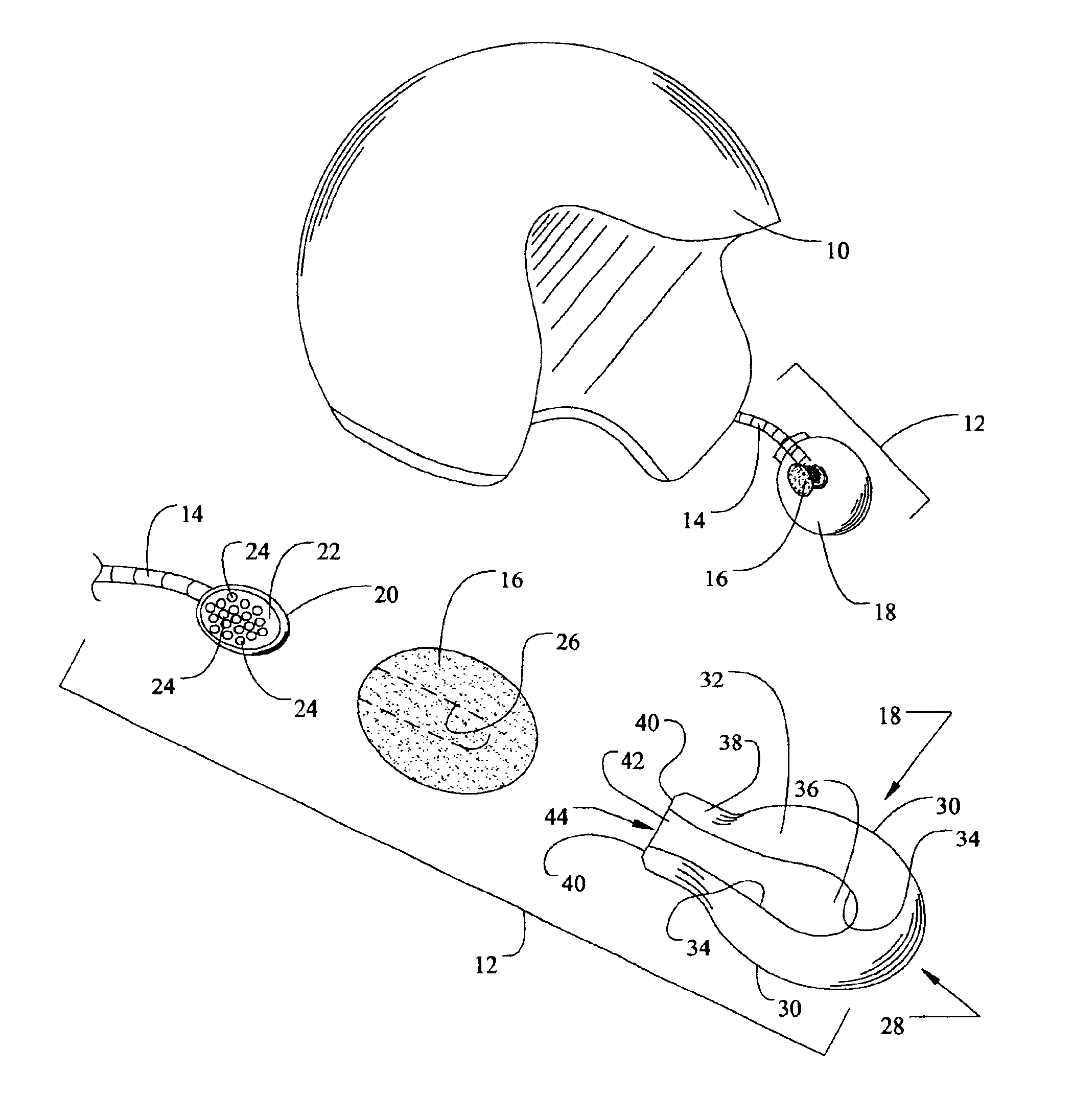 Microphone shroud and related method of use