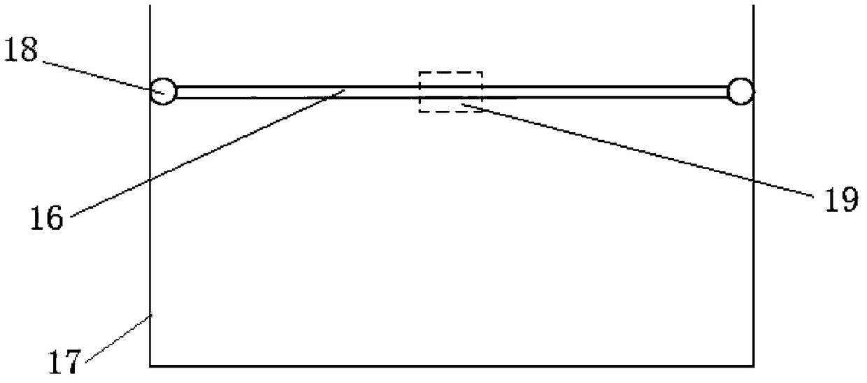 A load-bearing reinforce beam pushing device and method for dump locomotive