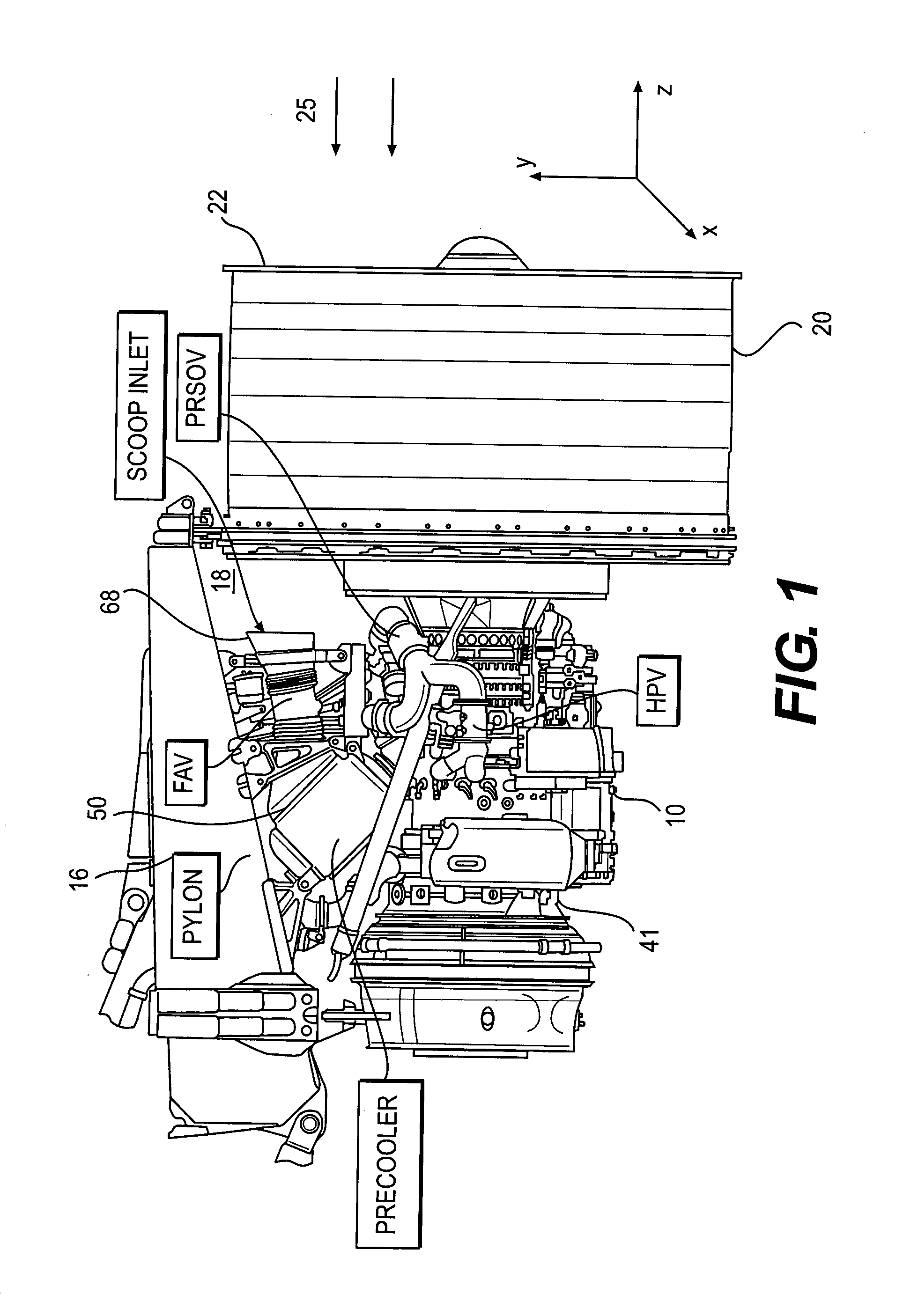 Apparatus for protecting aircraft components against foreign object damage