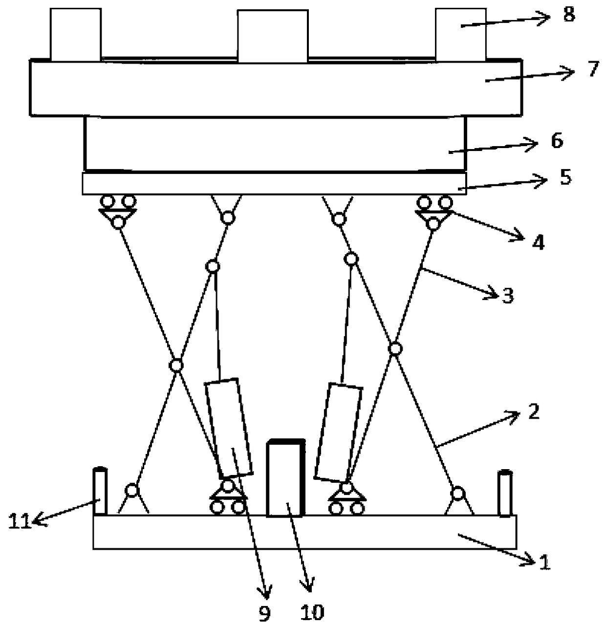 Automatic rotary device based on electronic control