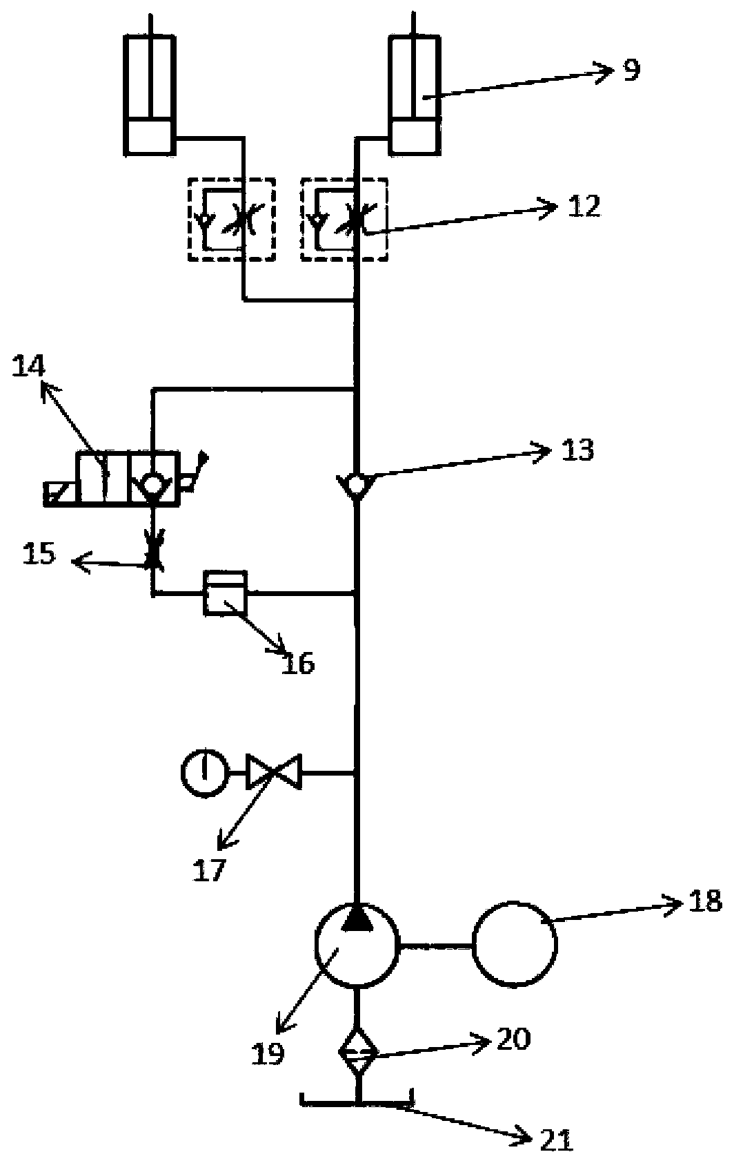 Automatic rotary device based on electronic control