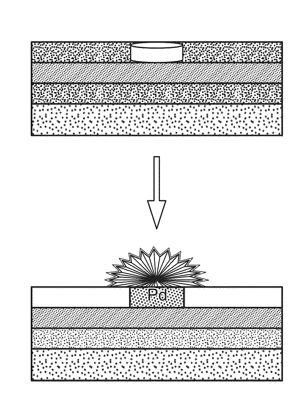 Nanostructured microelectrodes and biosensing devices incorporating the same