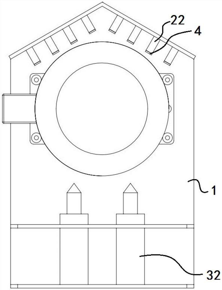 Compressor clamping device and clamping method