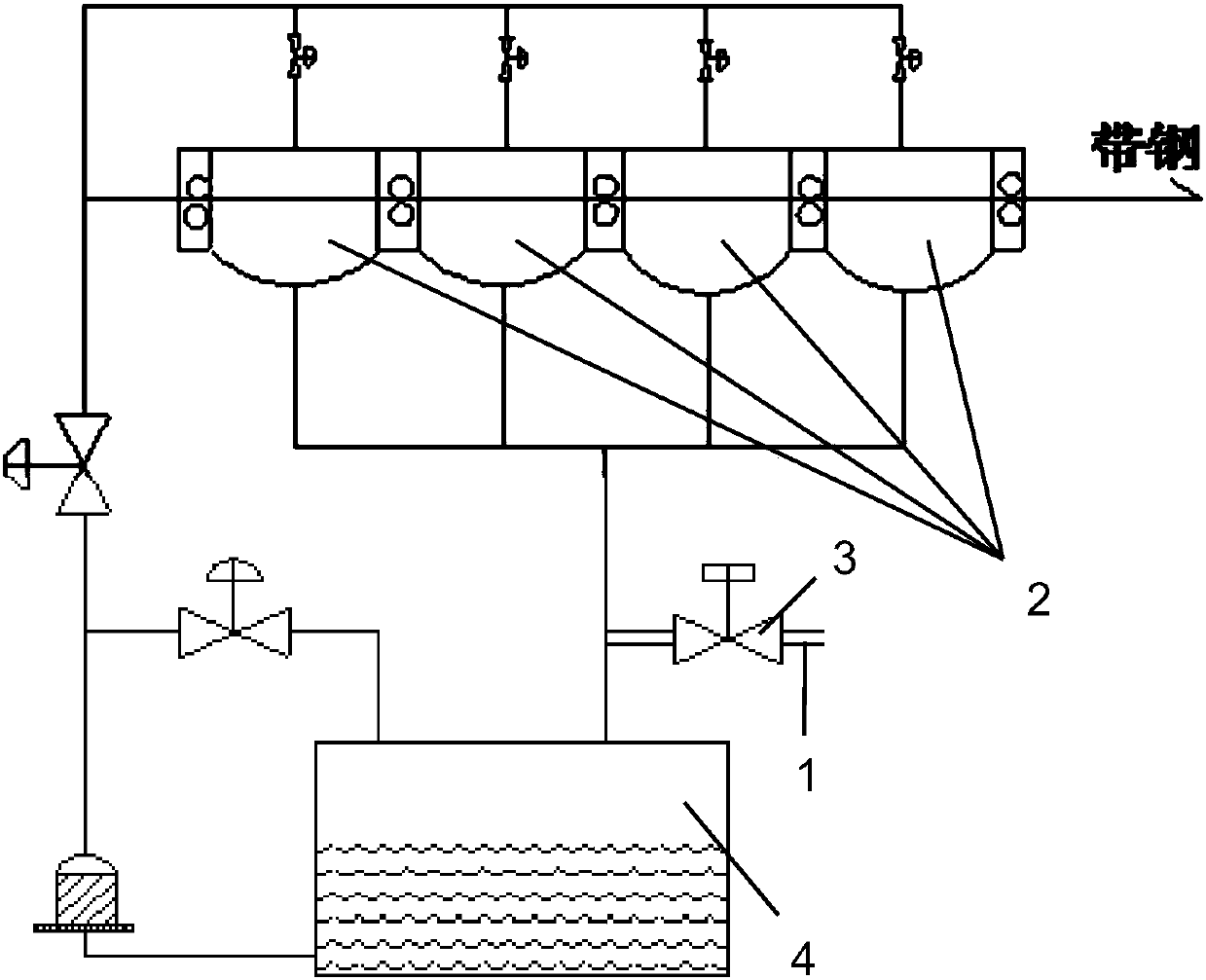 On-line high-precision acid liquor sampling system and sampling and maintaining method thereof