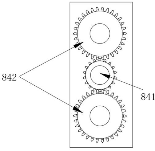 Intermittent transmission gear and reciprocating intermittent transmission mechanism