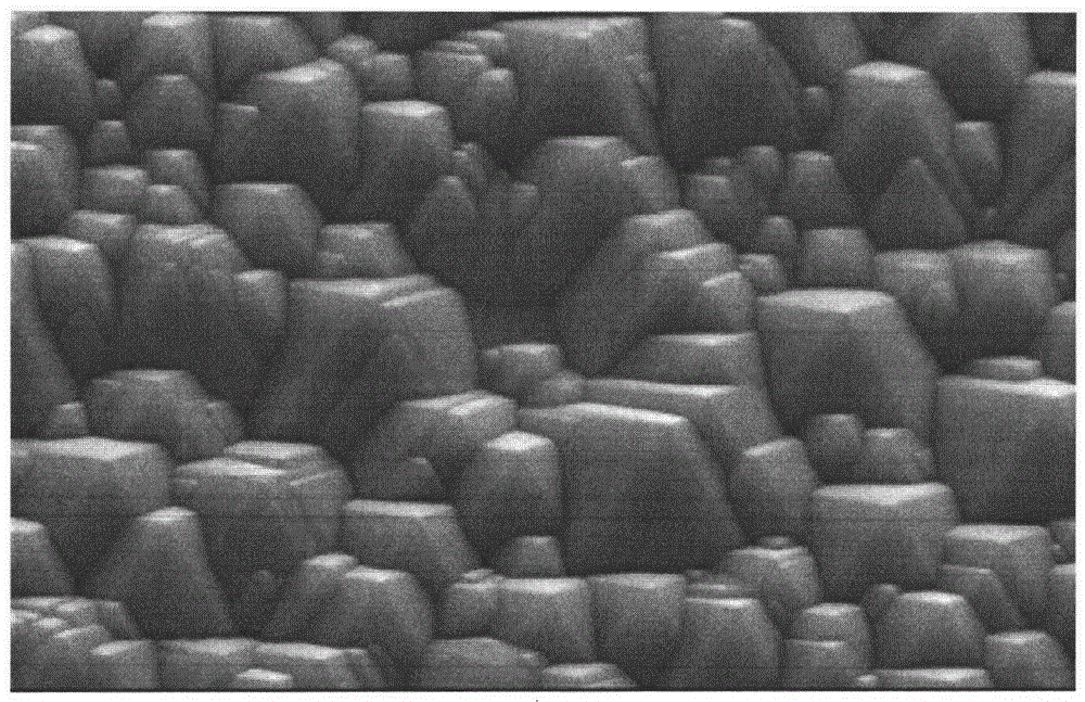 Texturing method for single crystal semiconductor substrates for reduced reflection of incident light