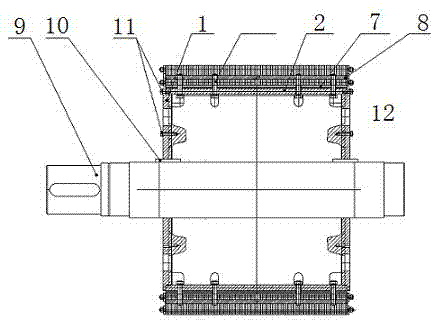 Low-speed permanent-magnet motor rotor