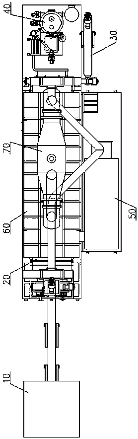 A control method for the carbonization system in a thermal carbon cogeneration system of a biomass external heat method