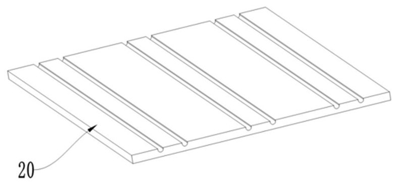 Photovoltaic imbricate assembly capable of preventing battery string from being broken