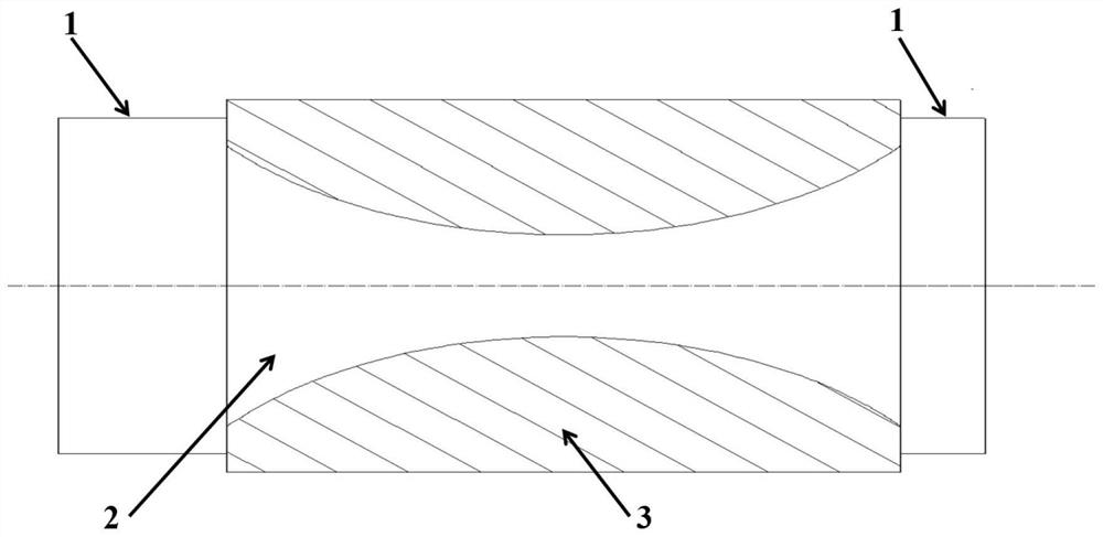 Preparation method of composite component with periodic gradient gradual change structure