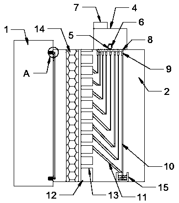 Electrical chemical equipment dustproof device