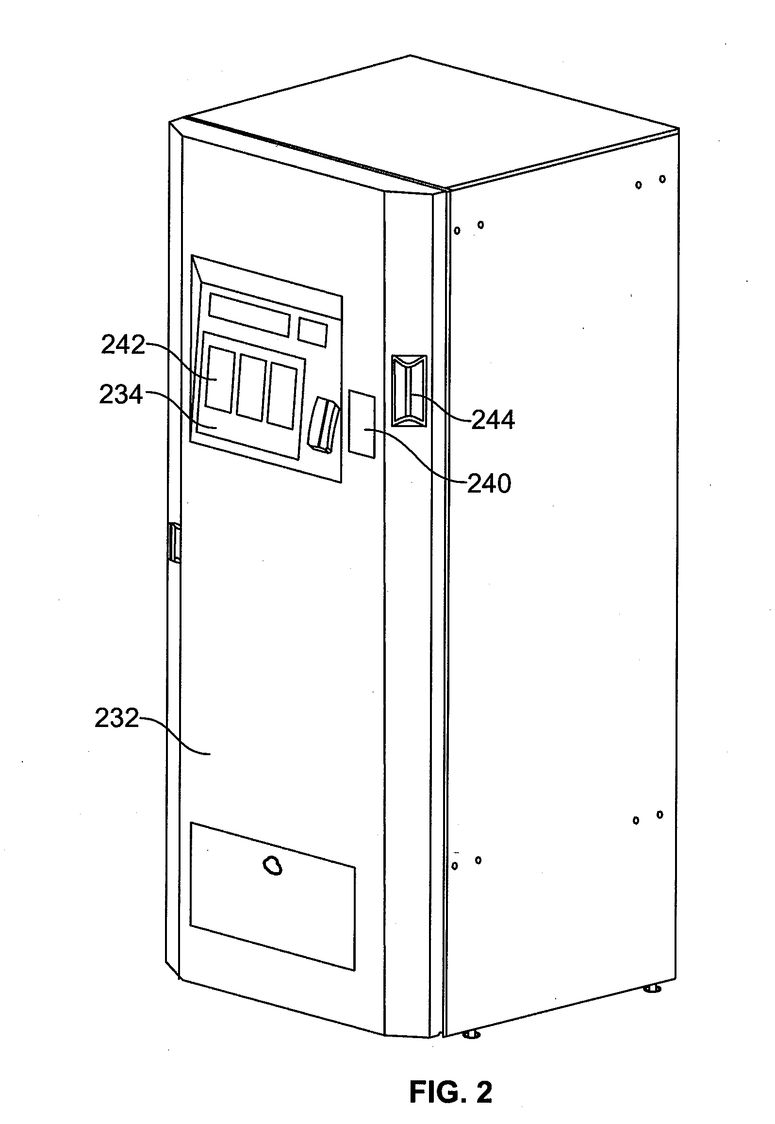 Article vending machine and method for authenticating received articles