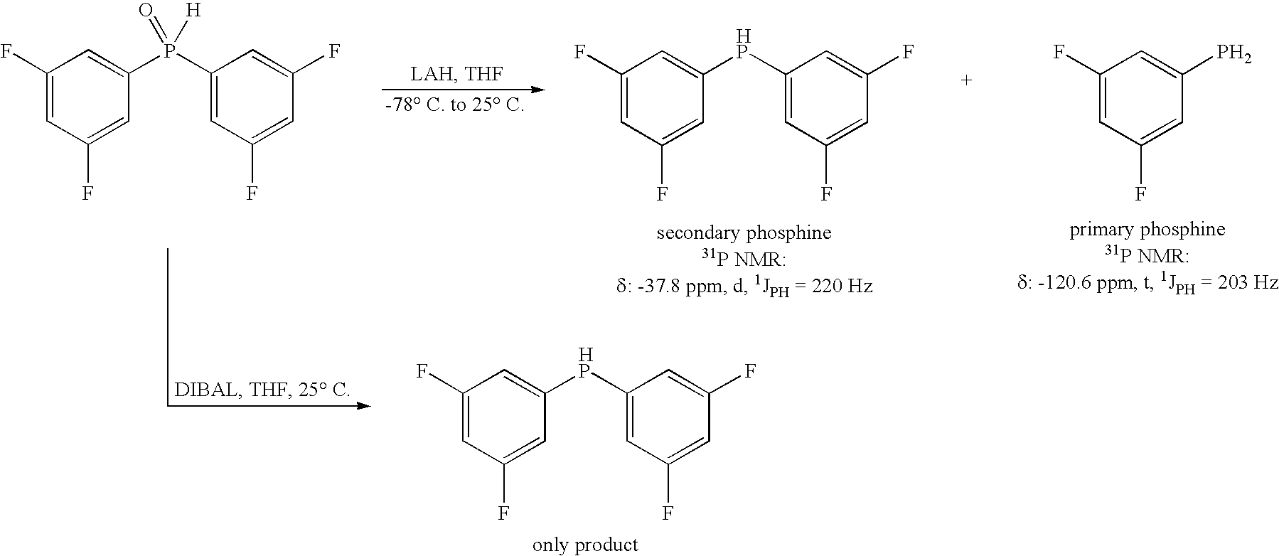 Method for generating secondary phosphines