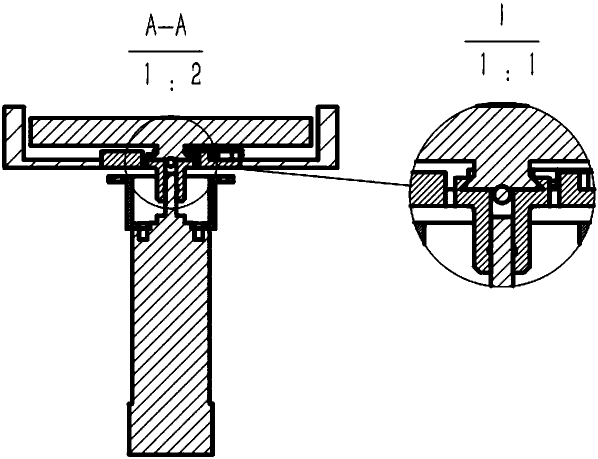 Clamping mechanism for centrifugal microfluidics CD chip