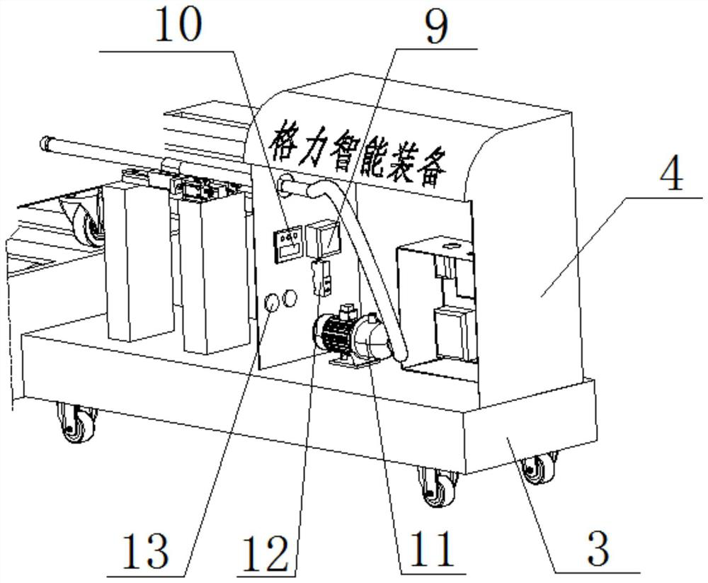 Full-automatic vacuumizing device