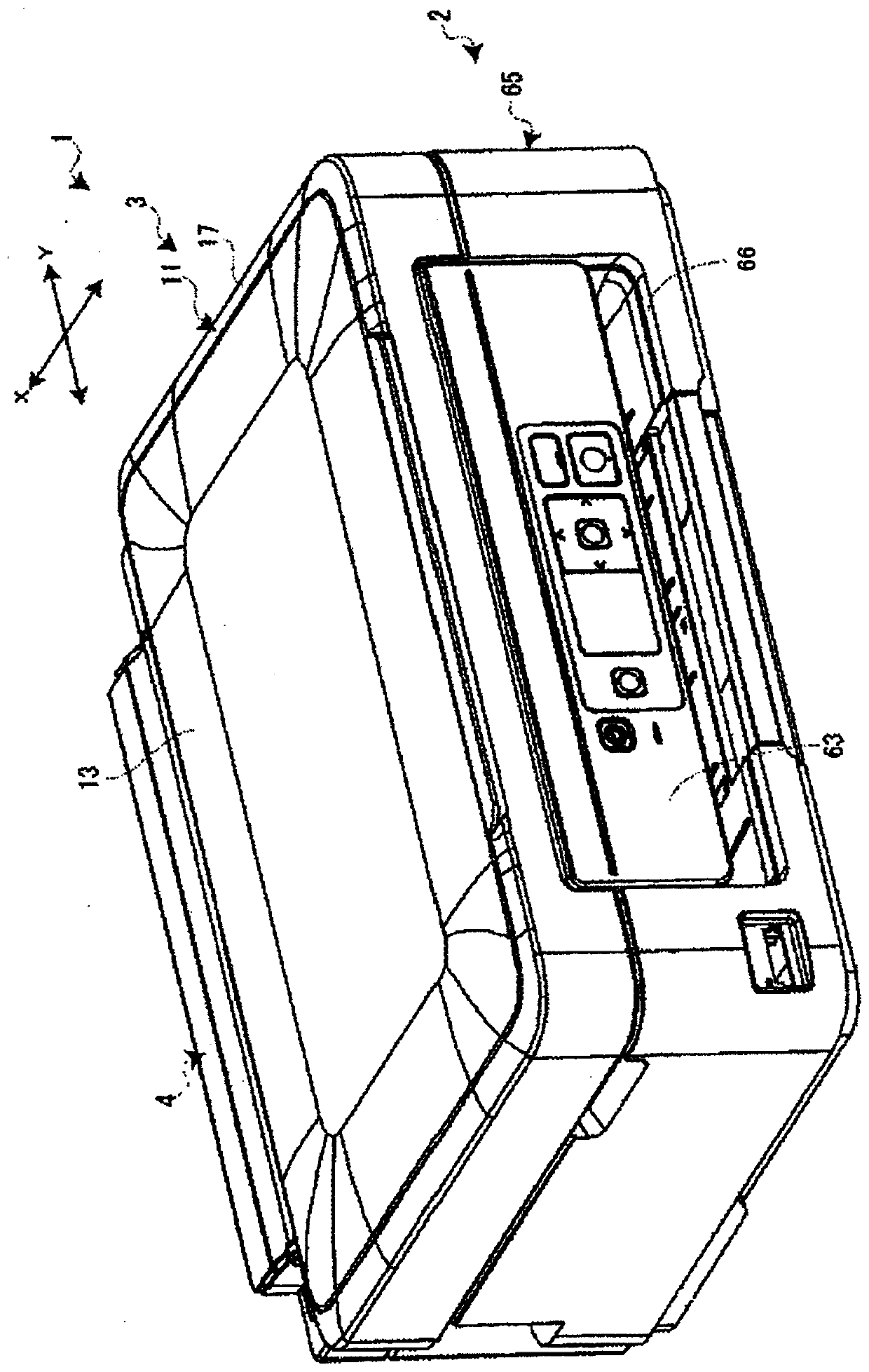 Image reading device and semiconductor device