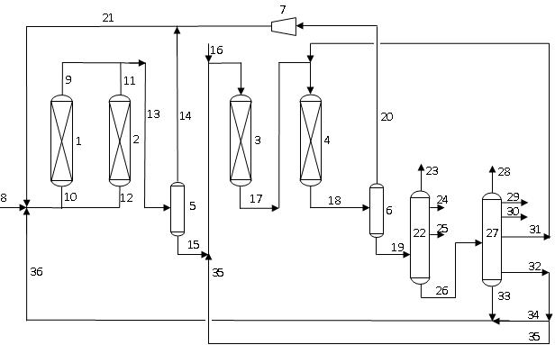 Method for processing heavy oil by combined process