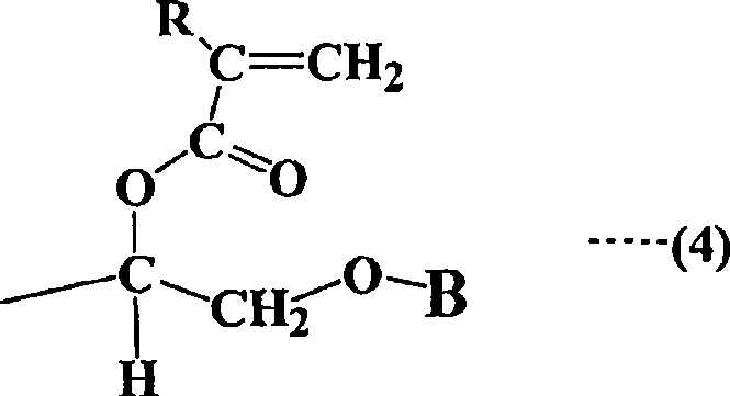 Straight-chain compound containing (methyl) acryloyl, star-shaped compound containing (methyl) acryloyl and method for manufacturing them