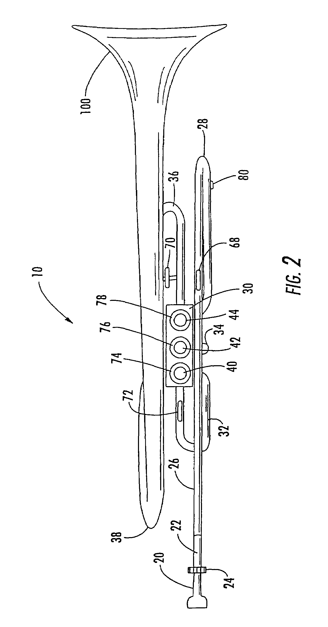 Brass-wind instrument valve and method