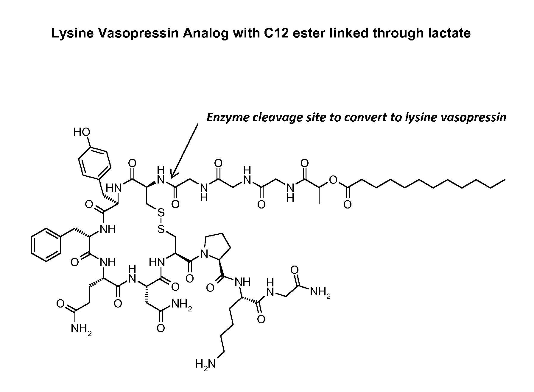 Composition for long-acting peptide analogs