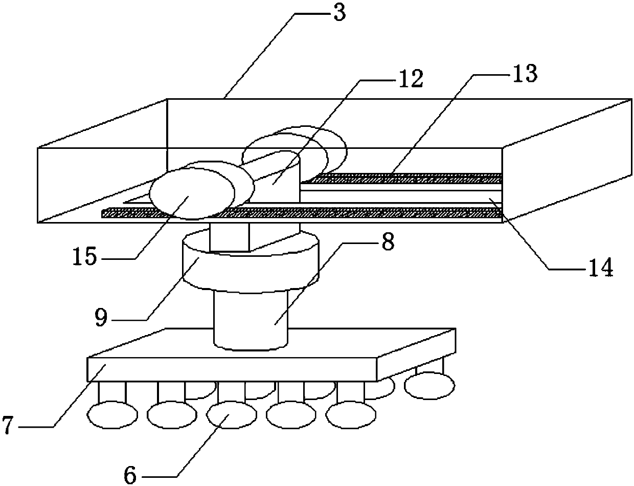 Painting device for processing paperboard strips