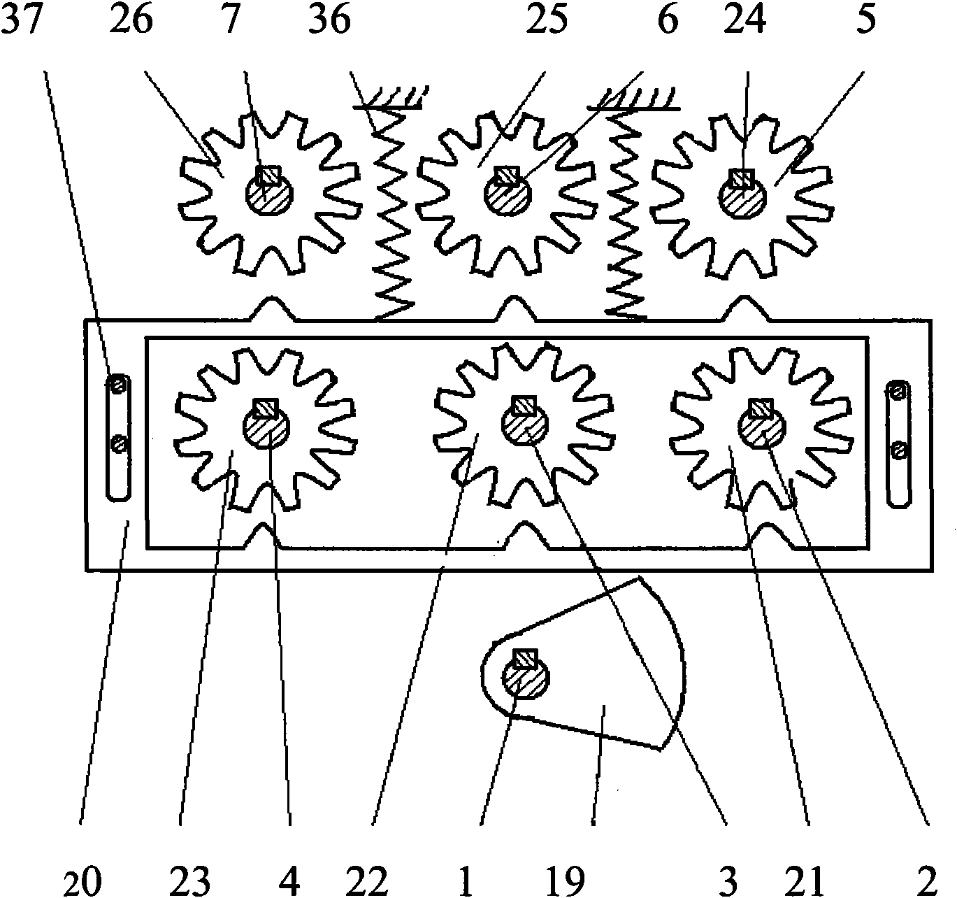 Device for improving theftproof performance of mechanical coded lock