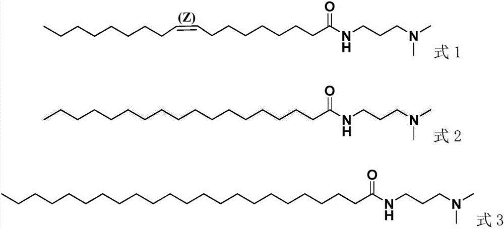 Preparation method of long-chain alkyl amidopropyl dimethylamine with CO2 responsiveness