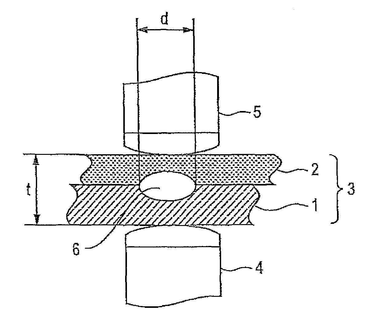 Method of resistance spot welding of high tensile strength steel sheet and welding joint manufactured by the method
