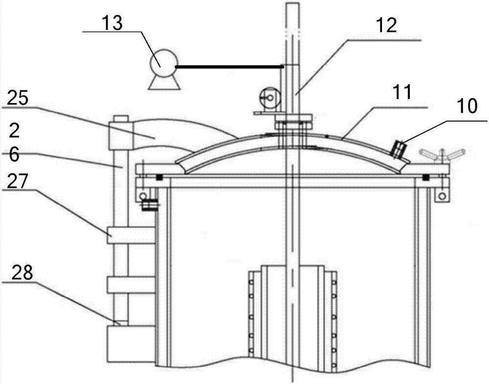 Melt-coolant interaction relevant thermotechnical hydraulic experiment system