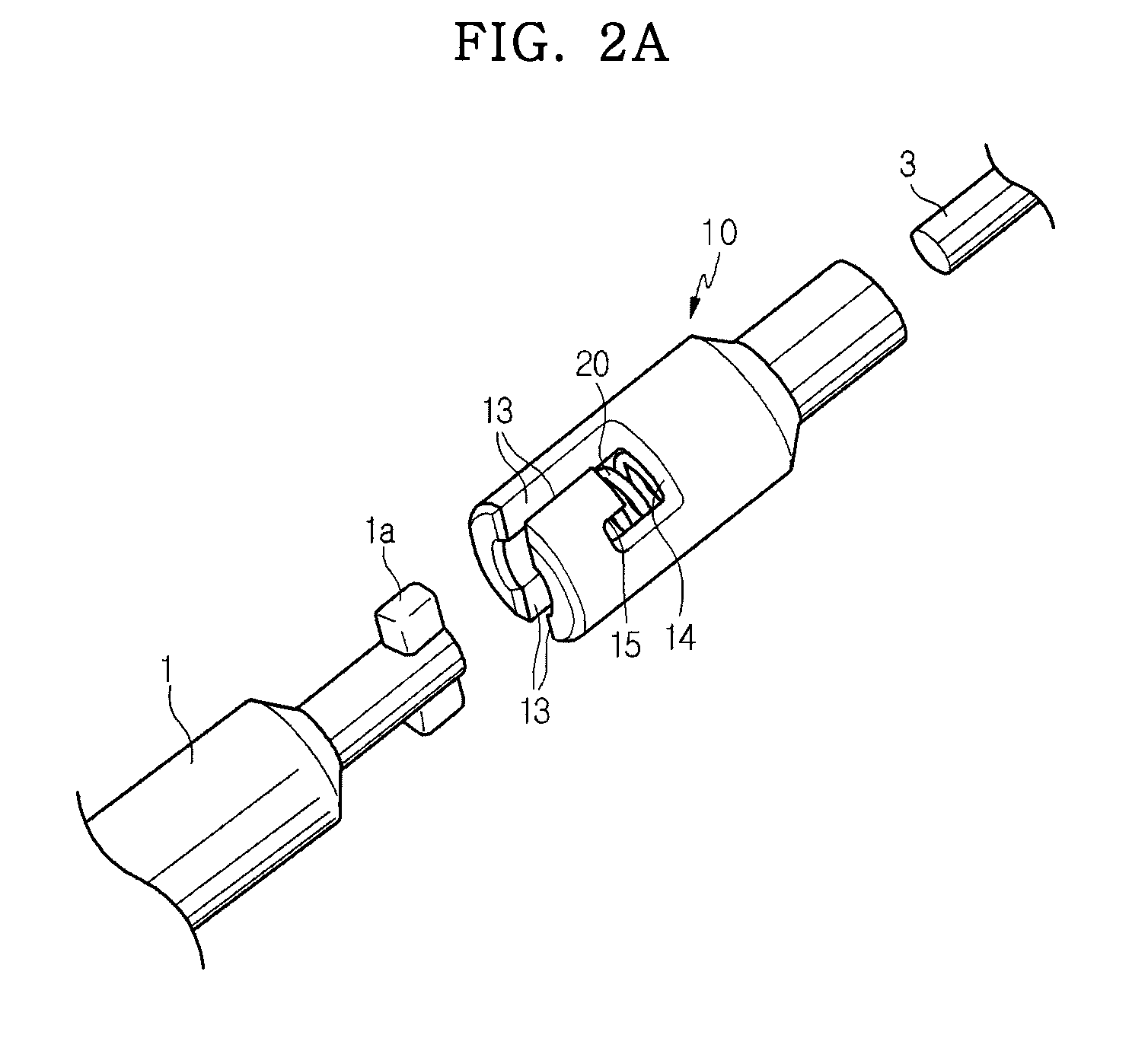 Connecting device of parking cable for electric parking brake
