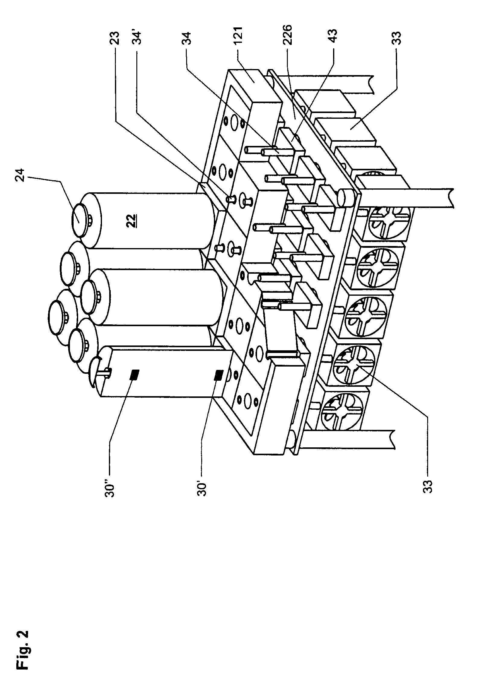Multi-module weighing system with temperature control