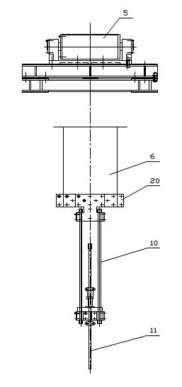 Double-roller tower type oil-pumping unit device