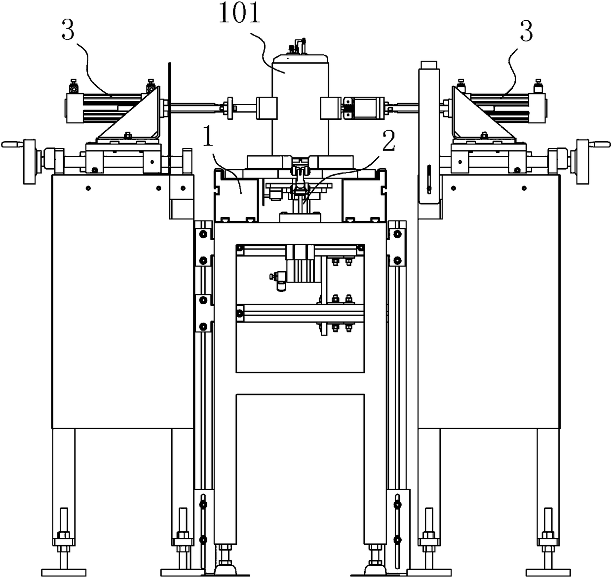 A compressor positioning device