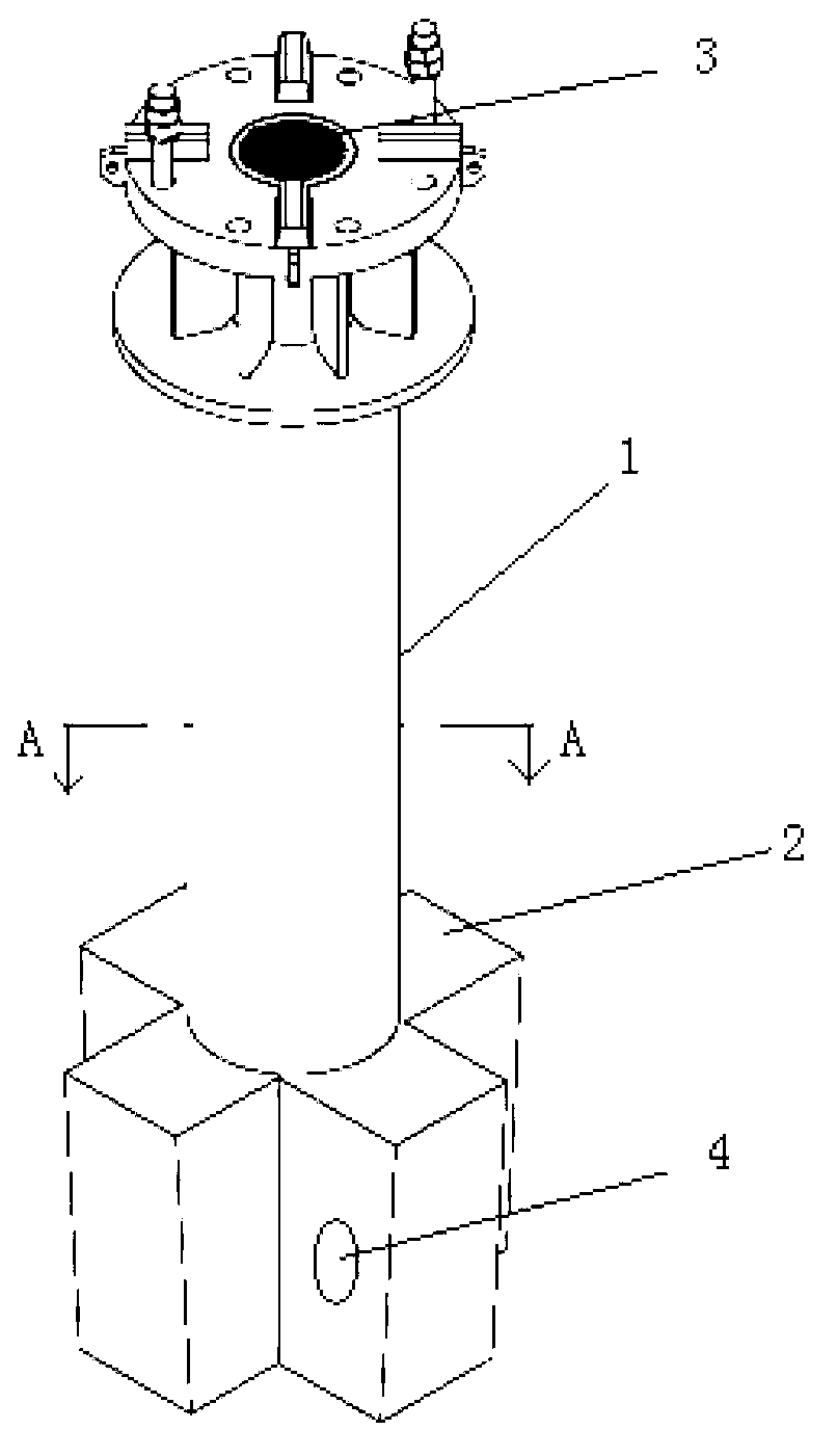 KR stirring paddle and manufacture method thereof