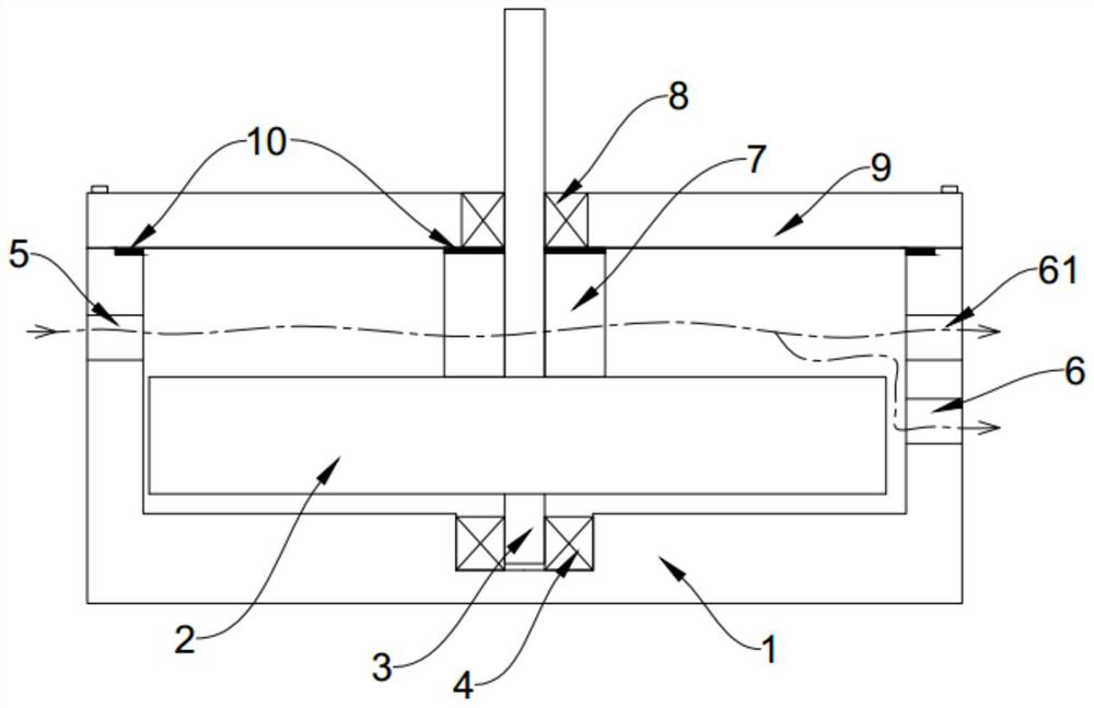 High-precision flow valve based on air detection