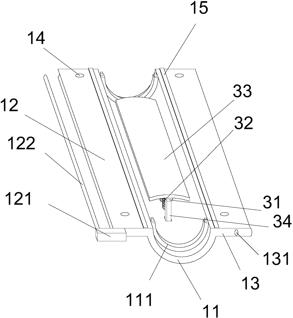 A convenient wire clamp